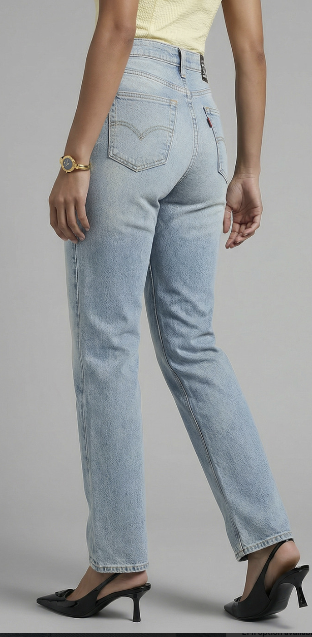 Levis Women 725 Bootcut High-Rise Heavy Fade Stretchable Jeans
